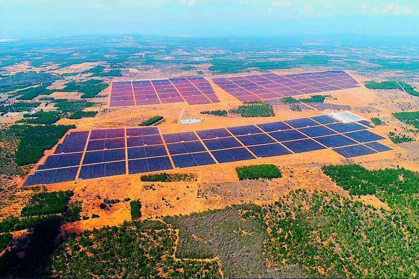 trường hợp công ty mới nhất về Dự án phát điện mặt trời trên mặt đất 350MW đặt tại Hồng Phong, Việt Nam