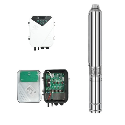 Giá tốt. Máy bơm giếng ngầm mặt trời đầu cao với cổng đầu ra 1,25 inch 48V / 72V điện áp và đầu tối đa 95m trực tuyến