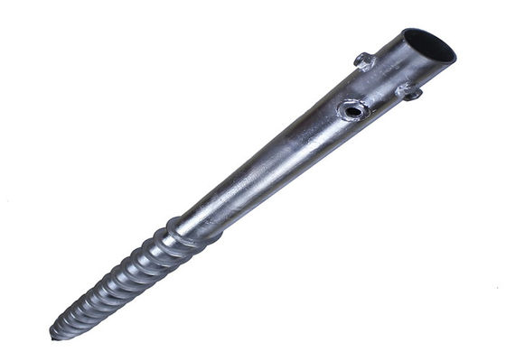 Giá tốt. Cọc vít chống ăn mòn cọc đất 1800L * 76Dmm nhúng nóng trực tuyến