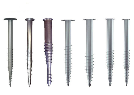 Giá tốt. Cọc đất bằng kim loại Cọc neo thép Chiều dài xoắn ốc 1000 ~ 3500mm Chống ăn mòn trực tuyến