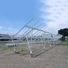 Frameless Solar Panel Ground Mounting Systems Utility Scale 50 MW Fixed Tilt Anodized Aluminum