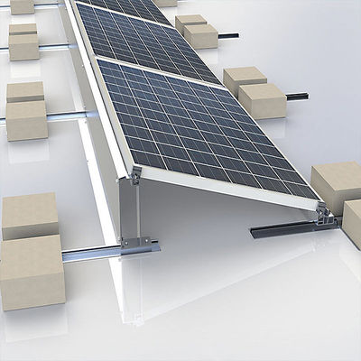 Giá tốt. Hệ thống lắp đặt mái phẳng PV năng lượng mặt trời tái sử dụng chống rỉ trực tuyến