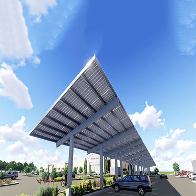 Giá tốt. Hệ thống năng lượng mặt trời PV Carport Span 5000mm cho bãi đậu xe tư nhân trực tuyến