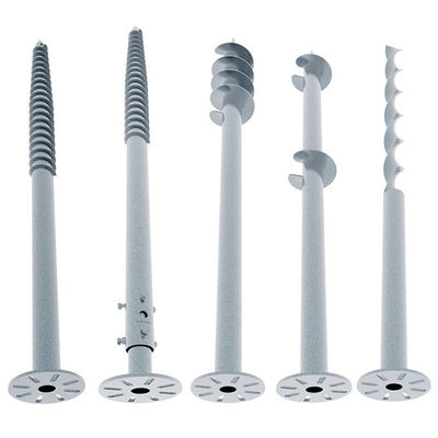 Giá tốt. Cọc vít mặt đất 76mm nhúng nóng cho hệ thống lắp đặt năng lượng mặt trời trực tuyến