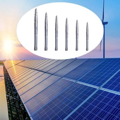Giá tốt. Cọc vít nối đất mạ kẽm nhúng nóng 2,75mm 3mm 3,5mm Độ dày trực tuyến