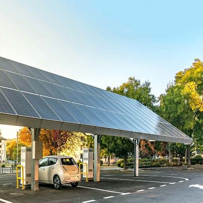 Giá tốt. 10KW 30KW Hệ thống năng lượng mặt trời cảnh quan Carport 42m / s Tốc độ gió tối đa trực tuyến
