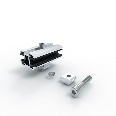 Giá tốt. Hợp kim nhôm AL 6005 T5 Kẹp cuối mô-đun năng lượng mặt trời bằng kính đôi trực tuyến