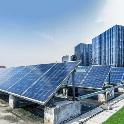 Giá tốt. Hệ thống lắp đặt giá đỡ năng lượng mặt trời trên mái bằng bê tông phẳng nghiêng 20deg ISO14001 trực tuyến