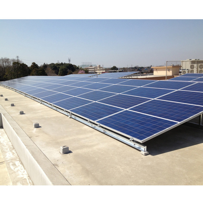 Giá tốt. Bảng điều khiển năng lượng mặt trời 1MW mạ kẽm Anodized Hệ thống lắp đặt mặt đất trên mặt đất giá đỡ PV năng lượng mặt trời trực tuyến