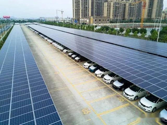 Giá tốt. Hệ thống lắp đặt bãi đậu xe năng lượng mặt trời chống thấm nước bằng thép cacbon nguyên bản trực tuyến