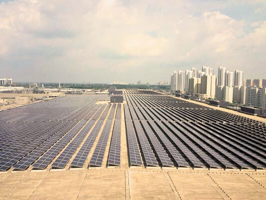 chất lượng 25 năm tuổi thọ Photovoltaic Roof Mount Thiết kế Ứng dụng mái nhà Khung hỗ trợ module năng lượng mặt trời nhà máy