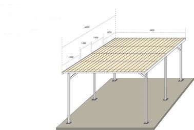 Giá tốt. PV Garage Canopy Solar Carport Structures, Anodized Giá đỡ mạ kẽm Bãi đậu xe năng lượng mặt trời trực tuyến