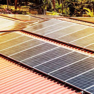 Giá tốt. HDG Solar Panel Hệ thống lắp đặt mái nhà Màu sắc tùy chỉnh Thép không gỉ 304 Nhà xây dựng trực tuyến