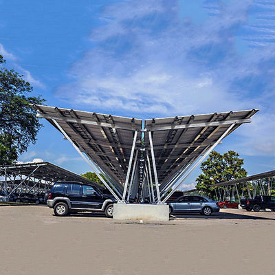 Giá tốt. Tùy chỉnh PV Carport Hệ thống năng lượng mặt trời Giá đỡ gắn đất Mở chống ăn mòn trực tuyến