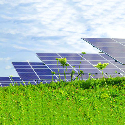 Thép mạ kẽm nhúng nóng Bảng điều khiển năng lượng mặt trời Hệ thống lắp đặt mặt đất Cọc đất