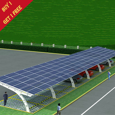 Giá tốt. Hệ thống năng lượng mặt trời 60kw Carport cho bãi đậu xe ở cảng ô tô Bảng điều khiển không khung PV Mặt đất Lắp đặt bãi đậu xe ô tô năng lượng mặt trời Nhà kho trực tuyến