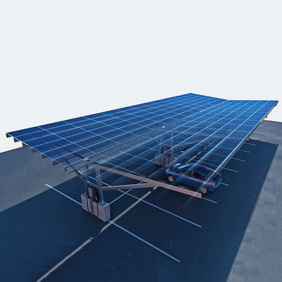Giá tốt. Hệ thống năng lượng mặt trời Carport lớn Cường độ cao tiền chế dọc trực tuyến