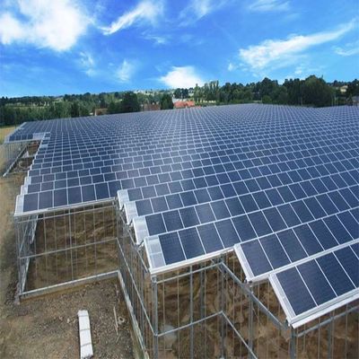 Đất nông nghiệp Hệ thống PV gắn trên mặt đất cho nhà kính