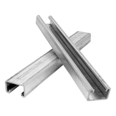 Giá tốt. Xây dựng hoặc xây dựng Kênh U mạ kẽm đục lỗ HDG, Cấu trúc lắp PV Kênh hình thành lạnh cho hệ thống năng lượng mặt trời trực tuyến