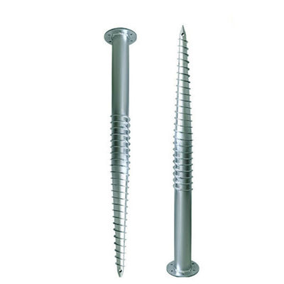 Giá tốt. Nhúng nóng kim loại Cọc vít nối đất Thép neo Chiều dài xoắn 1000 ~ 3500mm Chống ăn mòn cho các hệ thống lắp đặt năng lượng mặt trời trực tuyến