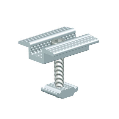 Giá tốt. Khớp nối tấm pin mặt trời mà không có khung mỏng Clamps Ống gắn bán linh hoạt được anodized cho gắn PV trực tuyến