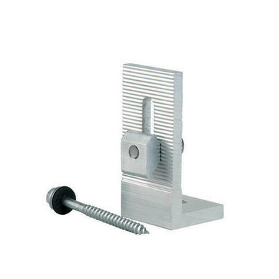 Giá tốt. Vàng nhôm Clamps cuối giữa Các thành phần hệ thống mặt trời cho hệ thống cấu trúc mặt trời trực tuyến