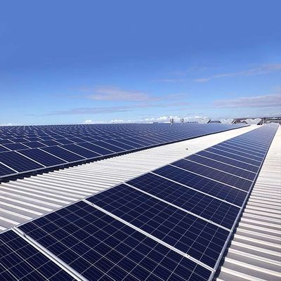 Giá tốt. Chiều cao tòa nhà tối đa 20 m Hệ thống lắp đặt tấm lợp năng lượng mặt trời Tấm thép hợp kim trực tuyến