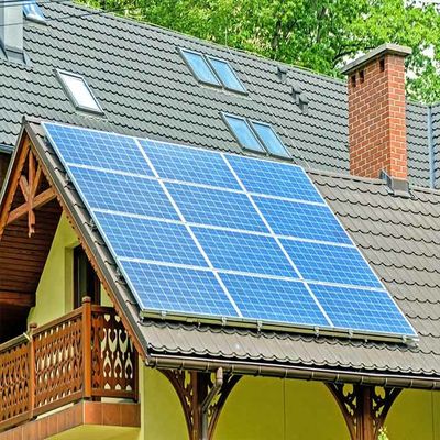 Giá tốt. Sử dụng tại nhà Trên lưới 10kw Anodized Mái nhà Hệ thống năng lượng mặt trời trực tuyến