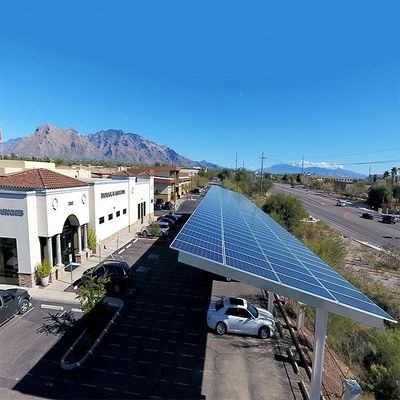 Giá tốt. Cài đặt cấu hình dễ dàng Mở chân đế lắp đặt bằng nhôm PV Carport được mạ kẽm Anodized trực tuyến