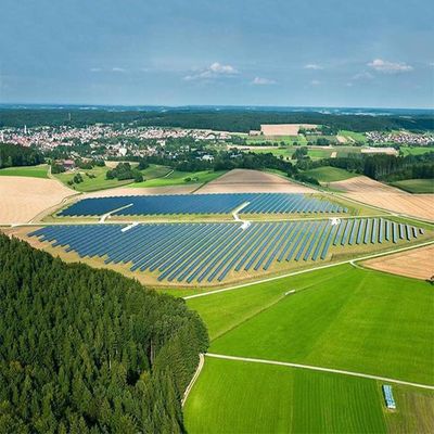 Hệ thống PV gắn trên mặt đất có khung hoặc không khung 0-60 độ