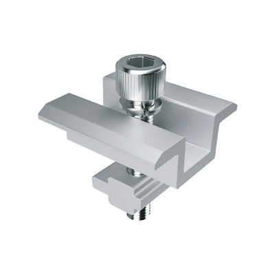 Giá tốt. Không khoan Bộ dụng cụ gắn bảng điều khiển năng lượng mặt trời giữa bằng nhôm không khung không khoan trực tuyến