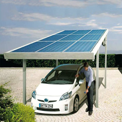 Giá tốt. 10 KW 30 KW HDG Kết cấu thép cường độ cao Hệ thống năng lượng mặt trời Carport trực tuyến