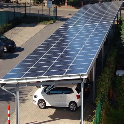 Giá tốt. Cấu trúc sân bay năng lượng mặt trời khu dân cư mạ kẽm nhúng nóng trên không có lưới trực tuyến