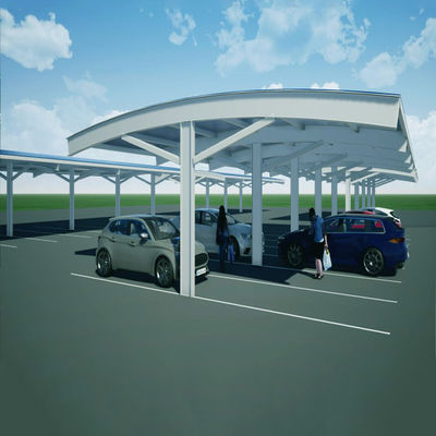Giá tốt. Hệ thống giá đỡ bảng điều khiển năng lượng mặt trời BIPV nghiêng 15deg cho Carport trực tuyến