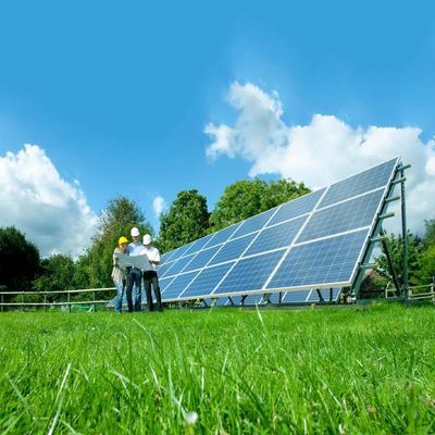 Giá tốt. Mạ kẽm Q235B Q345B trên Giá đỡ lắp đặt năng lượng mặt trời trên lưới trực tuyến