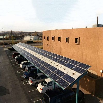 Hệ thống lắp đặt năng lượng mặt trời hiện đại HDG cho Carport