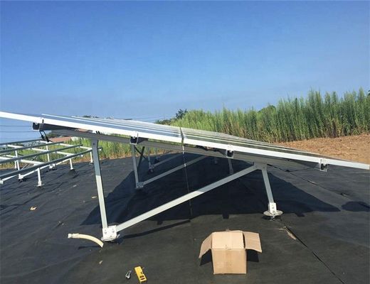 Giá đỡ bảng điều khiển năng lượng mặt trời Quy mô lớn HQ Mount 50KW Hệ thống lắp đặt năng lượng mặt trời