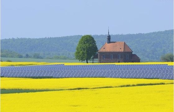 Độ dày 0,5mm - 15mm Thép mạ kẽm Hệ thống lắp đặt mặt đất bằng năng lượng mặt trời Giá đỡ năng lượng mặt trời