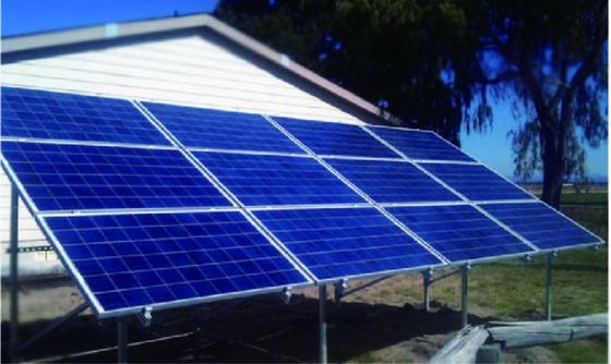 Hợp kim nhôm PV Hệ thống bảng điều khiển năng lượng mặt trời bằng thép không gỉ Gắn trên mặt đất Giá đỡ năng lượng mặt trời