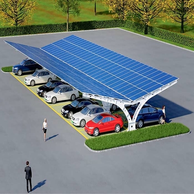 OEM / ODM Có sẵn Carport Solar Panel Aluminium Alloy Thép kẽm