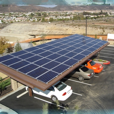 Giá tốt. Nhôm Carport năng lượng mặt trời Rack gắn trên mặt đất Hệ thống lắp đặt năng lượng mặt trời trên mặt đất của Carport trực tuyến